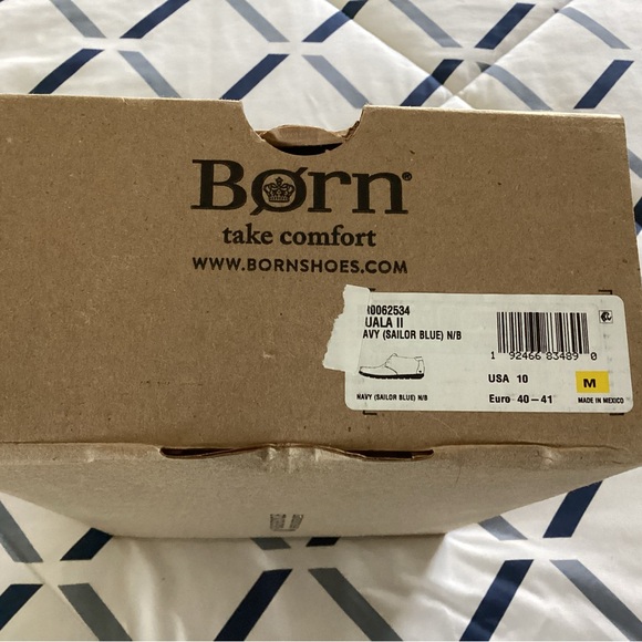Born Sailor Blue Footwear - Picture 1 of 5